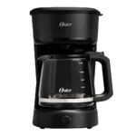 Cafetera de 12 tazas con filtro reutilizable color negro BVSTDCS121B