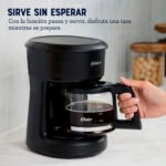 Cafetera de 5 tazas con filtro reutilizable color Negro BVSTDCS51B-013 - Imagen 4