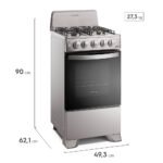 Estufa a Gas de 20" Frigidaire FKGN20C3MYG - Imagen 3