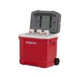 Hielera Igloo Latitude de 30 cuartos Rojo - Imagen 4