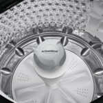 Lavadora de 55 libras Agitador ActiveWave SmartThing WA25DG5505AVAX - Imagen 4