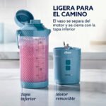 Licuadora Portátil GoMAX 590 ml de capacidad BLSTGFP-MH20-000 - Imagen 3