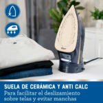 Plancha de Vapor Inalámbrica 2 en 1 con suela de cerámica GCSTCC5000-013 - Imagen 11