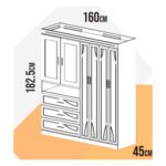 Ropero 6.3 Renov Delux 3 cuerpos - Imagen 7