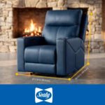Sillón reclinable eléctrico Sealy Negro - Imagen 4