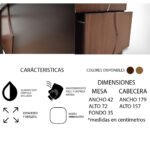 Cabecera Genova de 3 piezas - Imagen 2